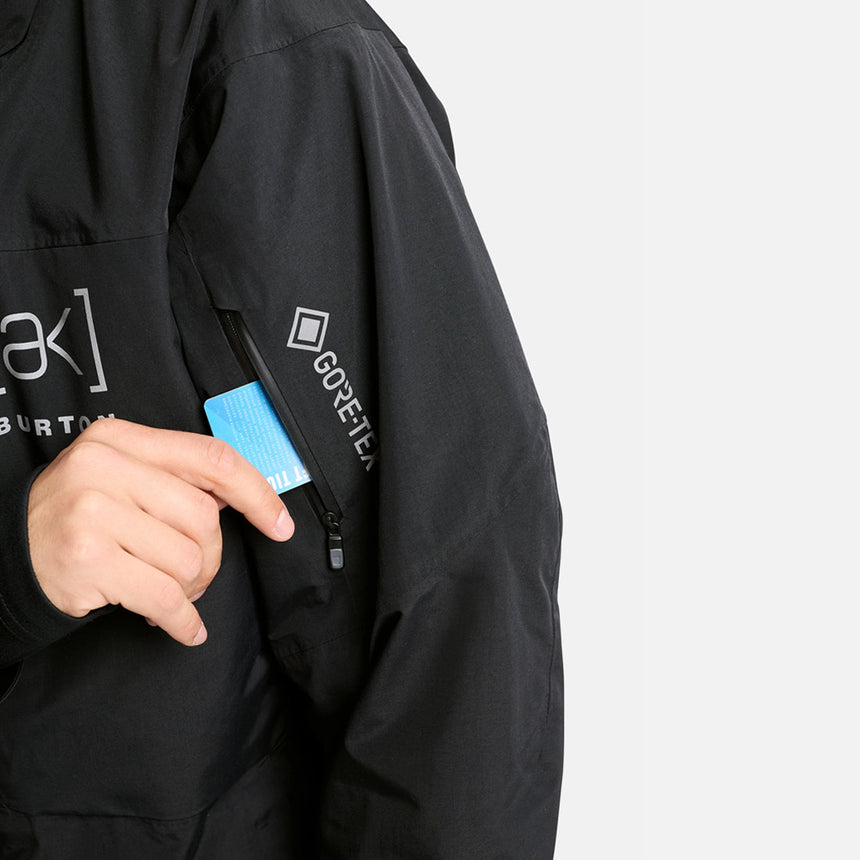 BURTON [ak] Gore-Tex 2L Helitack Jacket 2026 - True Black