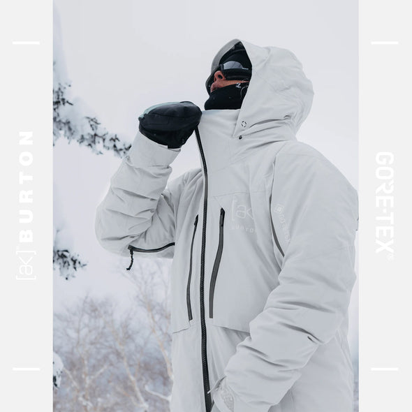 BURTON [ak] Gore-Tex 2L LZ Down Jacket 2025 - Gray Cloud