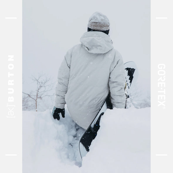 BURTON [ak] Gore-Tex 2L LZ Down Jacket 2025 - Gray Cloud