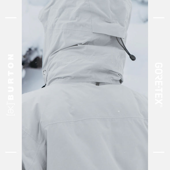 BURTON [ak] Gore-Tex 2L LZ Down Jacket 2025 - Gray Cloud