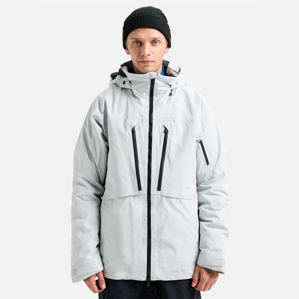 BURTON [ak] Gore-Tex 2L LZ Down Jacket 2026 - Gray Cloud