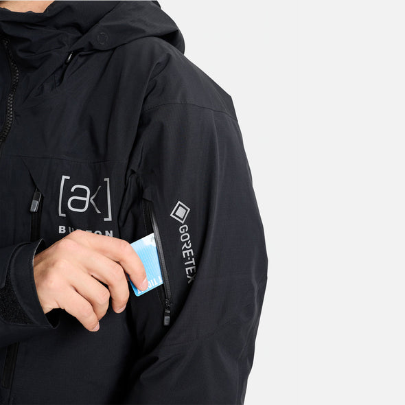 BURTON [ak] Gore-Tex 2L LZ Down Jacket 2026 - True Black