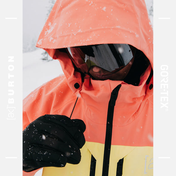 BURTON [ak] Gore-Tex 2L Swash Jacket 2024 - Reef Pink/Buttermilk/Mushroom