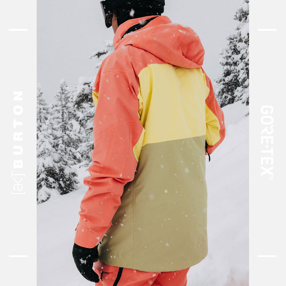 BURTON [ak] Gore-Tex 2L Swash Jacket 2024 - Reef Pink/Buttermilk/Mushroom