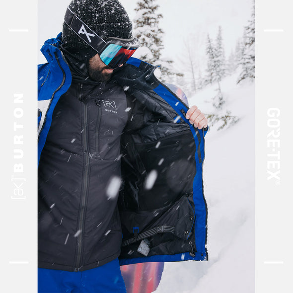 BURTON [ak] Gore-Tex 2L Swash Jacket 2025 - Jake Blue/Gray Cloud/True Black