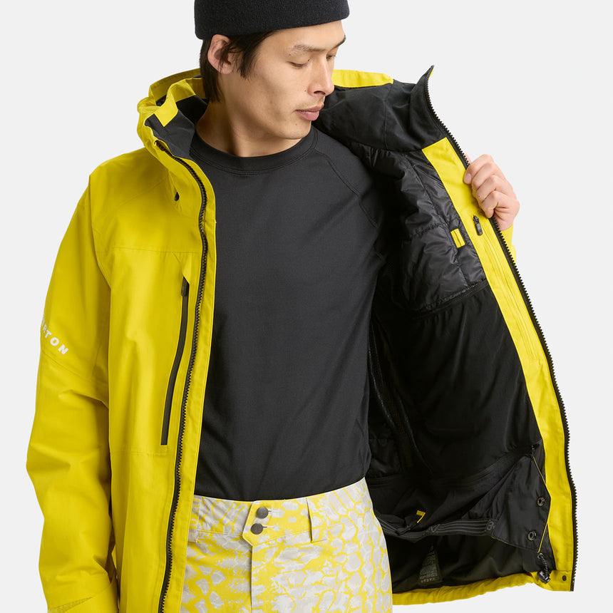 BURTON [ak] Gore-Tex 2L Swash Jacket 2026 - Atomic Yellow