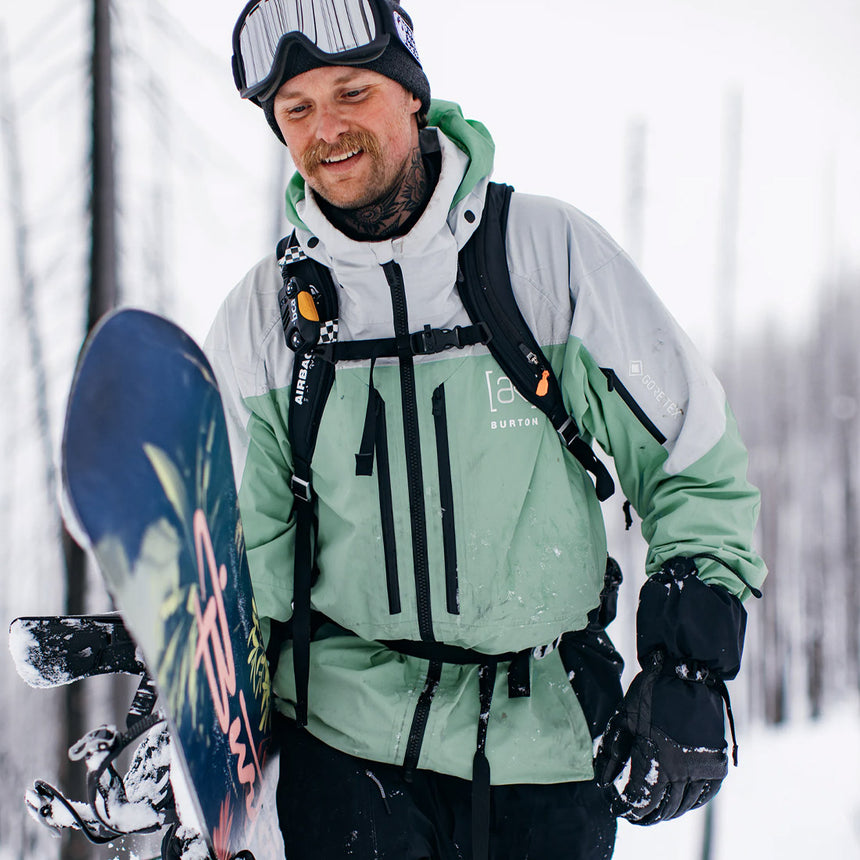 BURTON [ak] Gore-Tex 2L Swash Jacket 2026 - Gray Cloud/Soft Sage