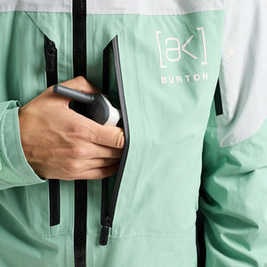 BURTON [ak] Gore-Tex 2L Swash Jacket 2026 - Gray Cloud/Soft Sage