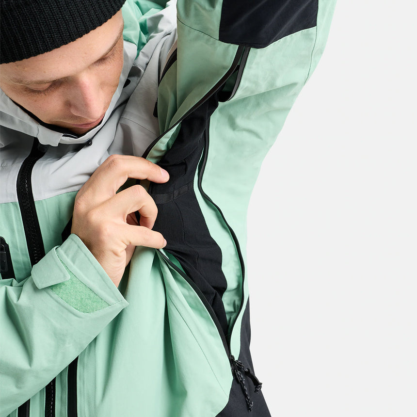 BURTON [ak] Gore-Tex 2L Swash Jacket 2026 - Gray Cloud/Soft Sage