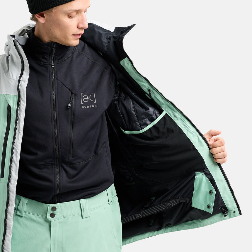 BURTON [ak] Gore-Tex 2L Swash Jacket 2026 - Gray Cloud/Soft Sage