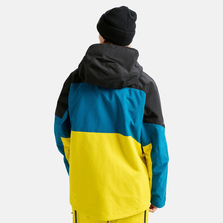 BURTON [ak] Gore-Tex 2L Swash Jacket 2026 - True Black/Blue Teal/Atomic Yellow