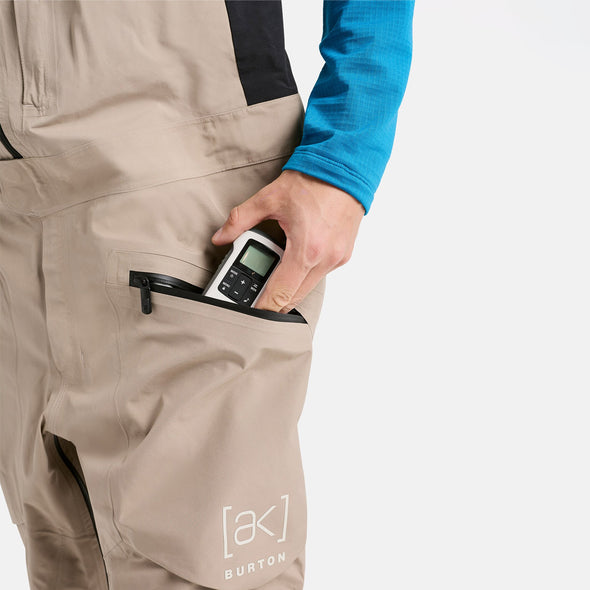 BURTON [ak] Gore-Tex 3L Freebird Bib Pant 2026 - Summit Taupe