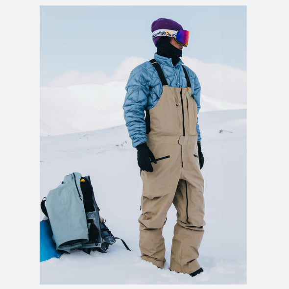 BURTON [ak] Gore-Tex 3L Freebird Bib Pant 2026 - Summit Taupe