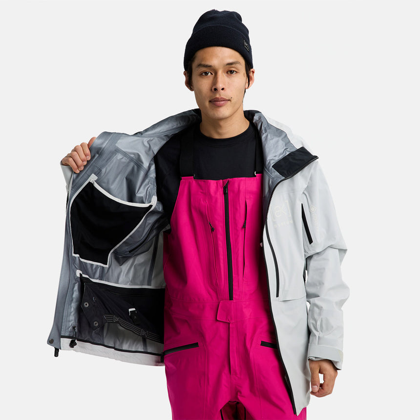 BURTON [ak] Gore-Tex 3L Hover Stretch Jacket 2026 - Gray Cloud