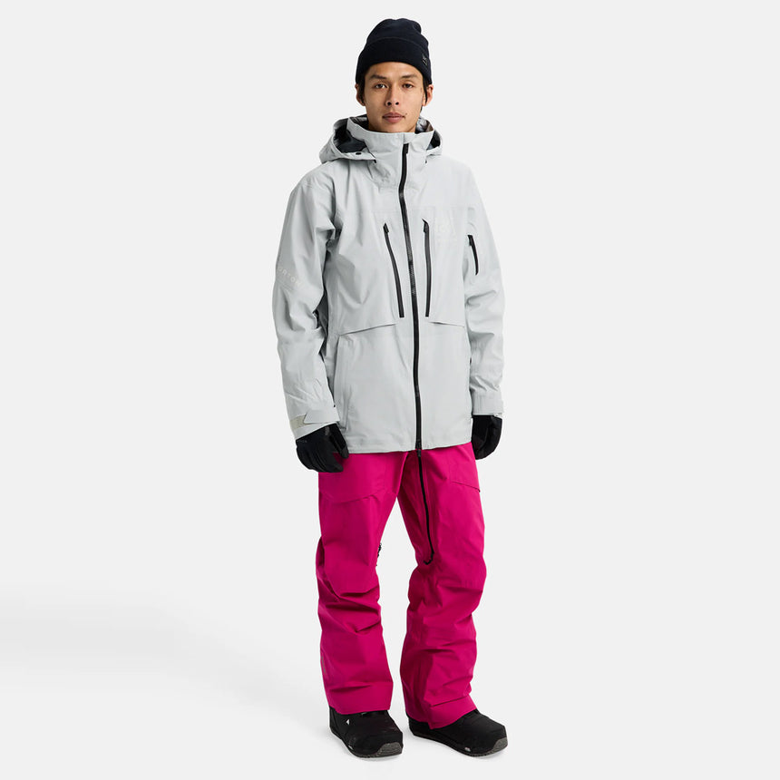 BURTON [ak] Gore-Tex 3L Hover Stretch Jacket 2026 - Gray Cloud
