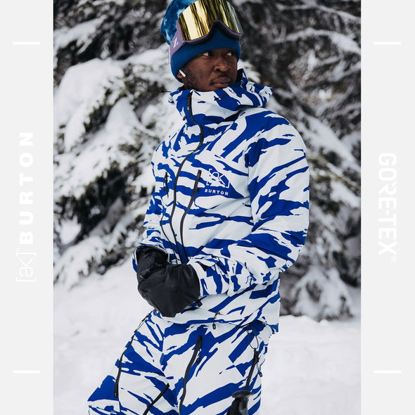 BURTON [ak] Gore-Tex C-Knit 3L Tuvak Jacket 2025 - Oversized Zebra