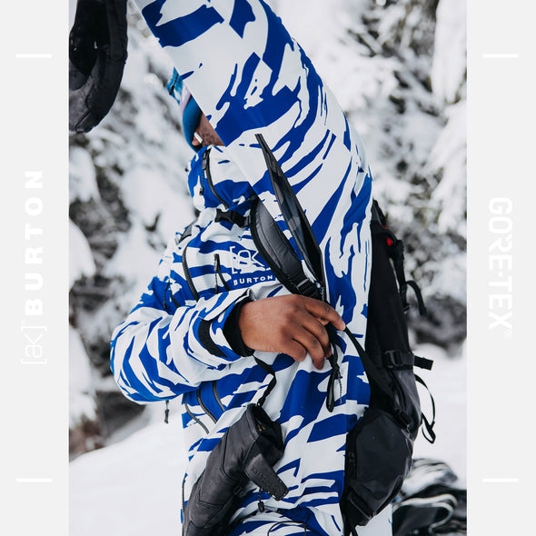 BURTON [ak] Gore-Tex C-Knit 3L Tuvak Jacket 2025 - Oversized Zebra