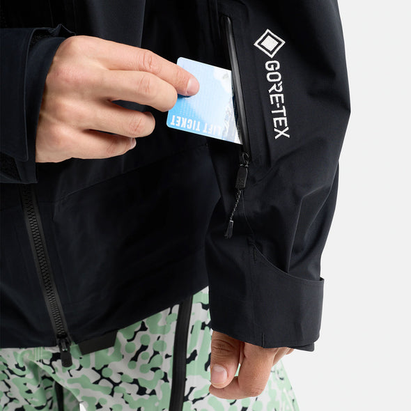 BURTON [ak] Gore-Tex C-Knit 3L Tuvak Jacket 2026 - True Black *PRE-ORDER
