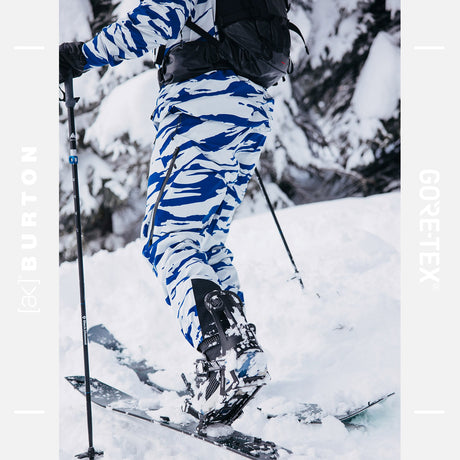 BURTON [ak] Gore-Tex C-Knit 3L Tuvak Pant 2025 - Oversized Zebra