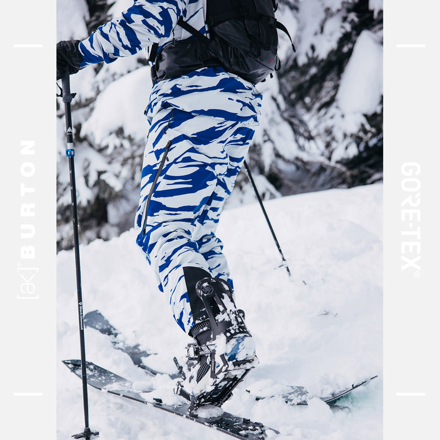 BURTON [ak] Gore-Tex C-Knit 3L Tuvak Pant 2025 - Oversized Zebra
