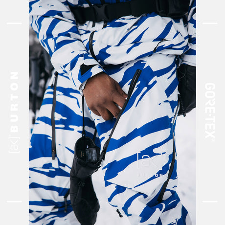 BURTON [ak] Gore-Tex C-Knit 3L Tuvak Pant 2025 - Oversized Zebra