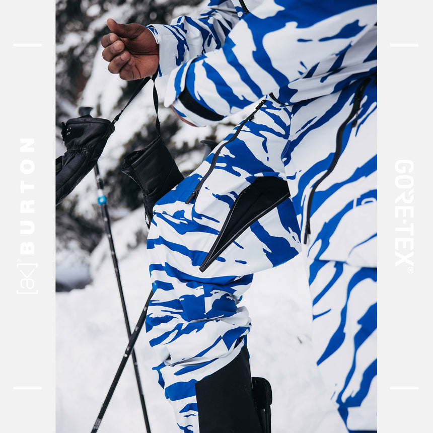 BURTON [ak] Gore-Tex C-Knit 3L Tuvak Pant 2025 - Oversized Zebra