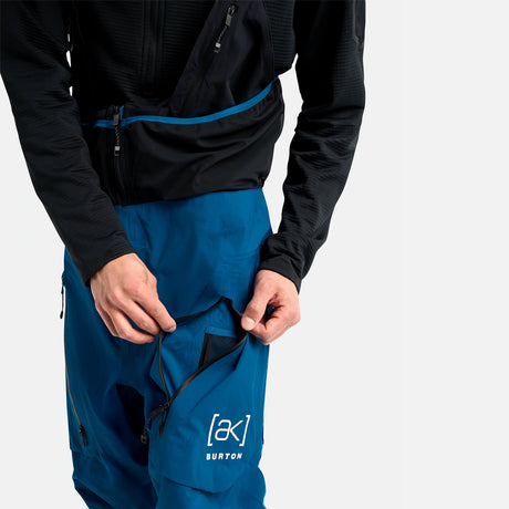 BURTON [ak] Acamar Gore-Tex Pro 3L Bib Pant 2026 - Blue Teal