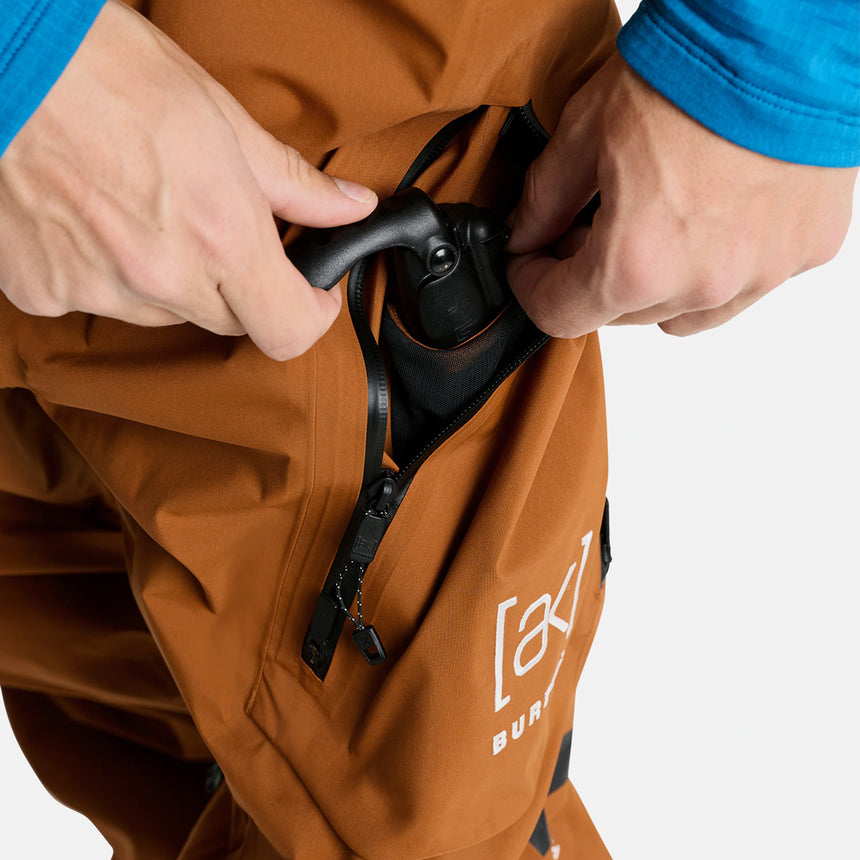 BURTON [ak] Gore-Tex Pro 3L Acamar Bib Pant 2026 - Chestnut Brown