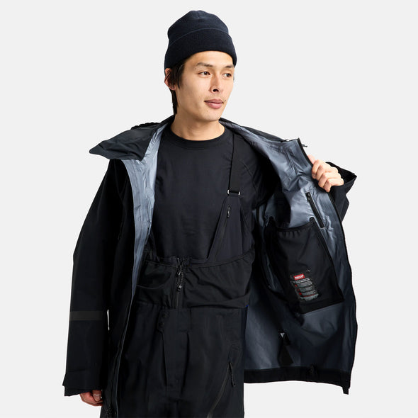 BURTON [ak] Gore-Tex Pro 3L Acamar Jacket 2026 - True Black *PRE-ORDER