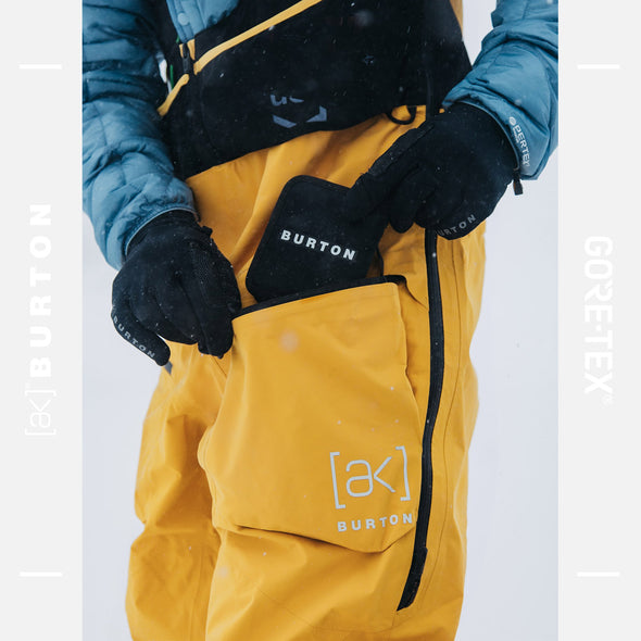 BURTON [ak] Gore-Tex Pro 3L Tusk Hi-Top Bib Pant 2025 - Goldenrod