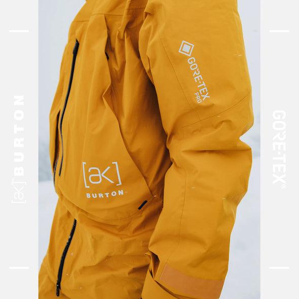 BURTON [ak] Gore-Tex Pro 3L Tusk Jacket 2025 - Goldenrod