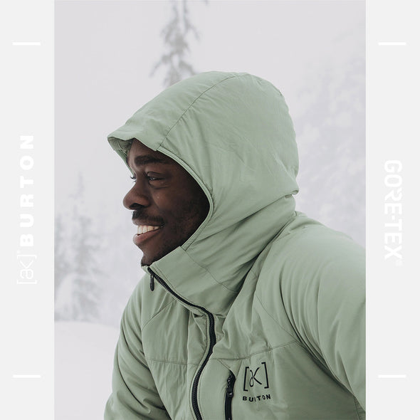 BURTON [ak] Helium Hooded Insulator 2024 - Hedge Green