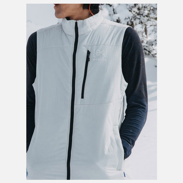 BURTON [ak] Helium Insulated Vest 2025 - Gray Cloud