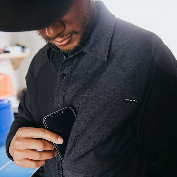 BURTON [ak] Slats Long Sleeve Shirt - True Black