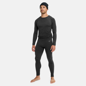 BURTON [ak] Slokar Merino Base Layer Pants 2026 - True Black/Gray Cloud
