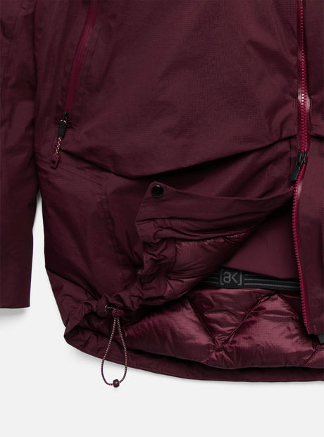 BURTON [ak] Swash Down Insulated Gore-Tex 2L Jacket 2027 - Rum Raisin