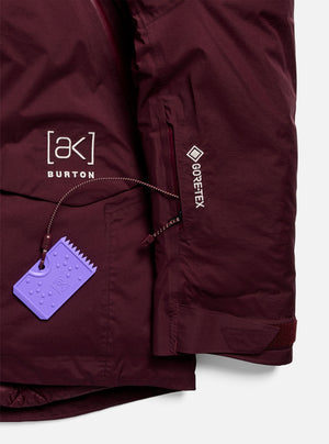 BURTON [ak] Swash Down Insulated Gore-Tex 2L Jacket 2027 - Rum Raisin