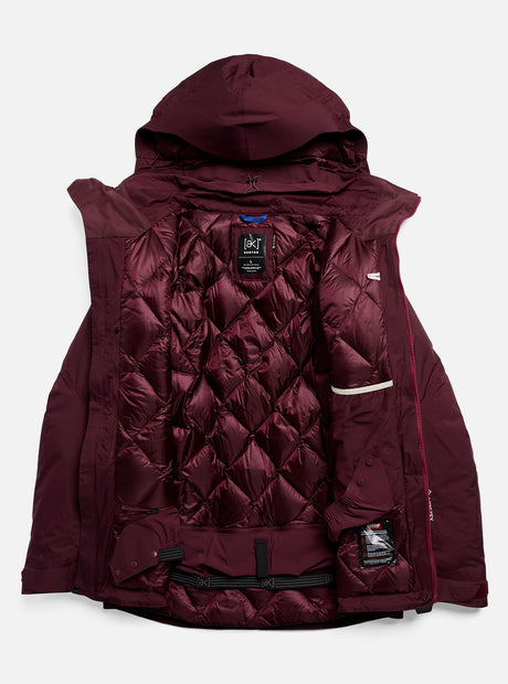 BURTON [ak] Swash Down Insulated Gore-Tex 2L Jacket 2027 - Rum Raisin