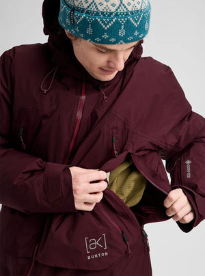 BURTON [ak] Swash Down Insulated Gore-Tex 2L Jacket 2027 - Rum Raisin