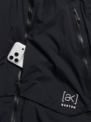 BURTON [ak] Swash Down Insulated Gore-Tex 2L Jacket 2027 - True Black