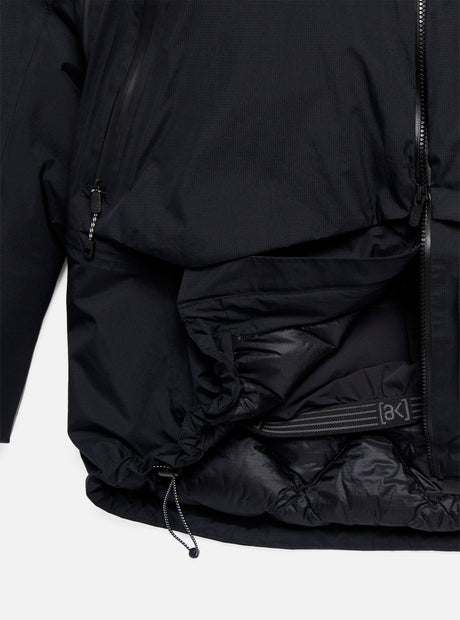 BURTON [ak] Swash Down Insulated Gore-Tex 2L Jacket 2027 - True Black