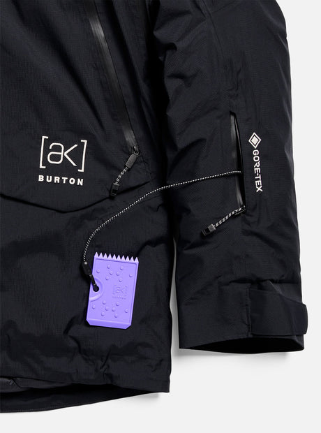 BURTON [ak] Swash Down Insulated Gore-Tex 2L Jacket 2027 - True Black