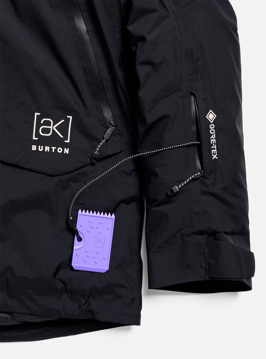 BURTON [ak] Swash Down Insulated Gore-Tex 2L Jacket 2027 - True Black