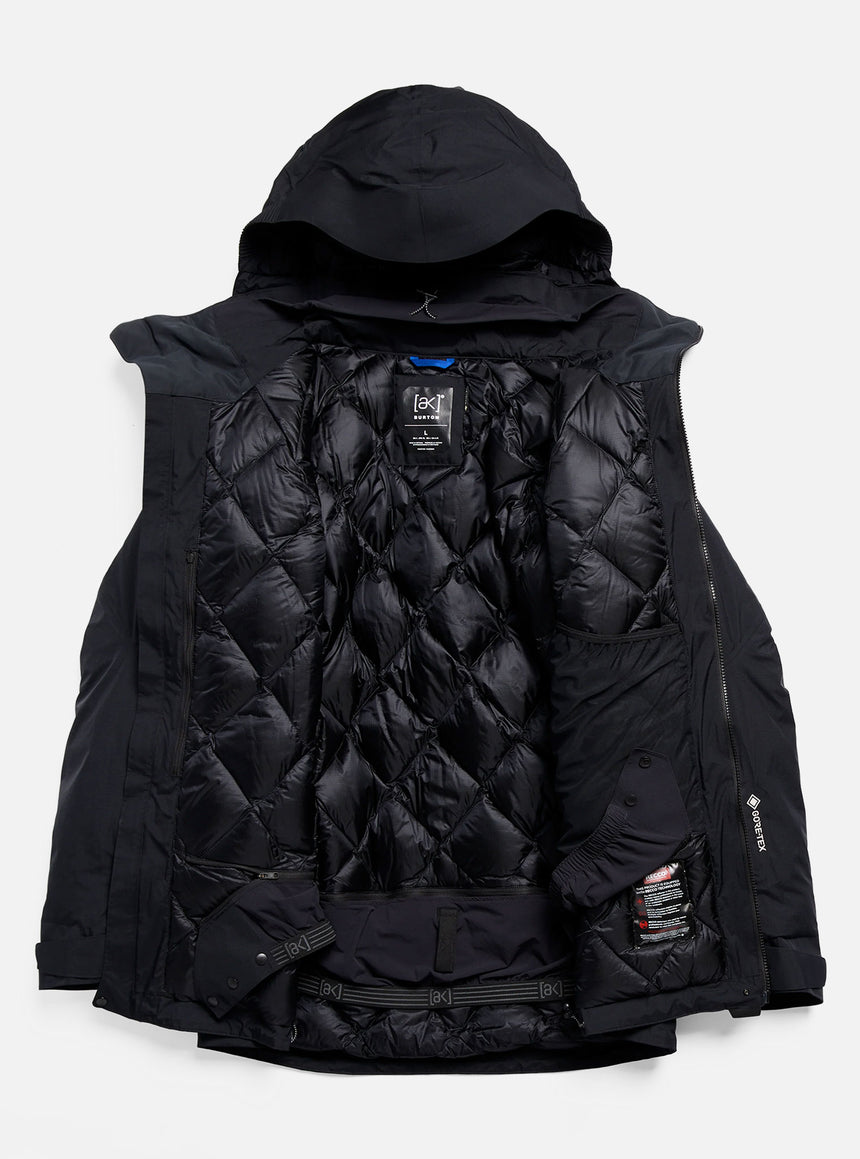BURTON [ak] Swash Down Insulated Gore-Tex 2L Jacket 2027 - True Black
