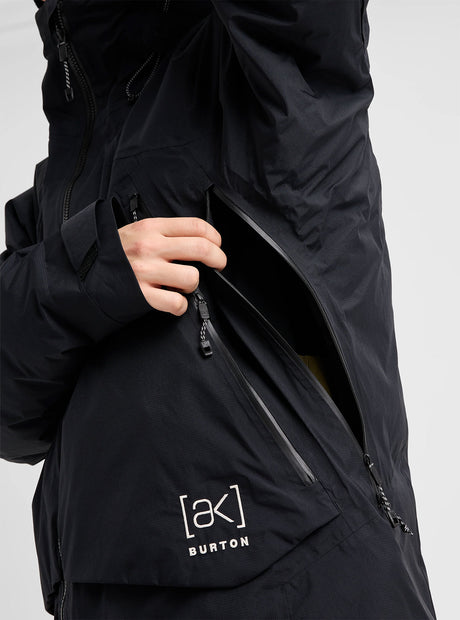 BURTON [ak] Swash Down Insulated Gore-Tex 2L Jacket 2027 - True Black