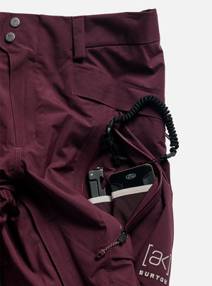 BURTON [ak] Swash Insulated Gore-Tex 2L Pant 2027 - Rum Raisin