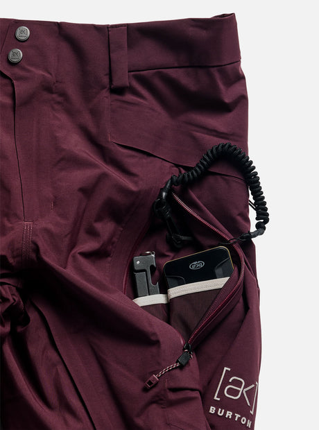 BURTON [ak] Swash Insulated Gore-Tex 2L Pant 2027 - Rum Raisin