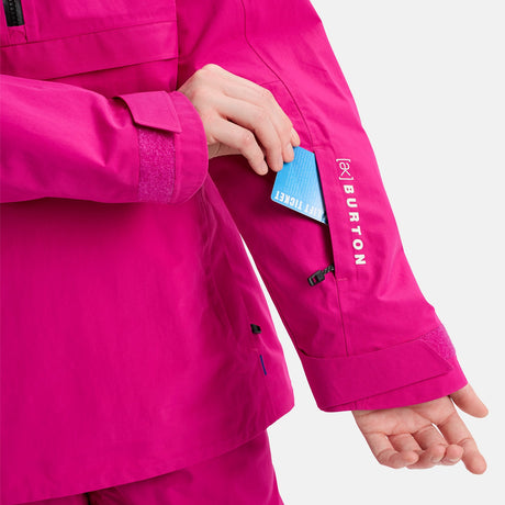 BURTON [ak] Women's Gore-Tex 2L Kimmy Anorak 2026 - Very Berry