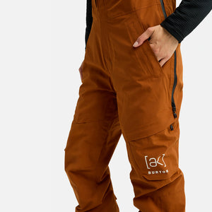 BURTON [ak] Women's Gore-Tex 2L Kimmy Bib Pant 2026 - Chestnut Brown