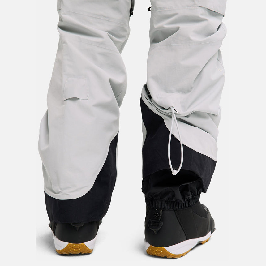 BURTON [ak] Women's Gore-Tex 2L Kimmy Bib Pant 2026 - Gray Cloud